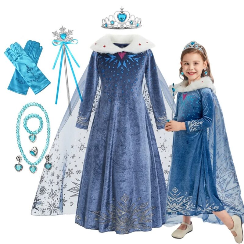 Elsa Princess Costume